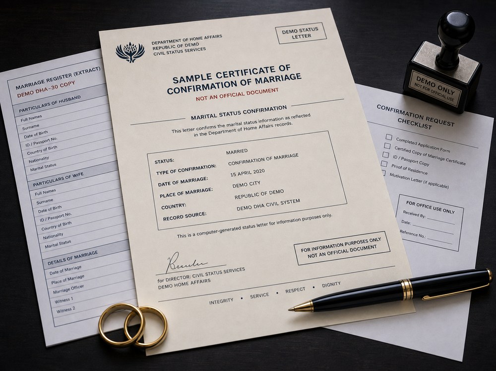 Certificate Of Confirmation Of Marriage Certificate Of Confirmation Of Marriage