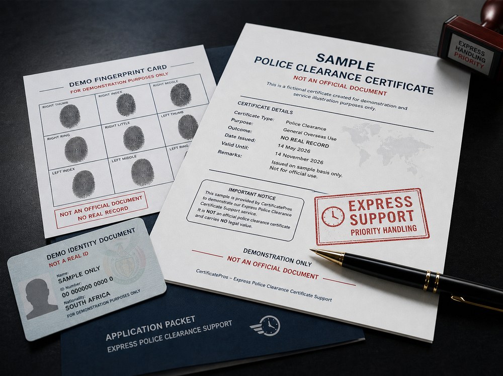 Express Police Clearance Certificate Support