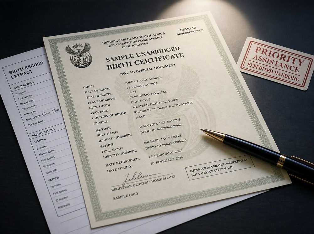 Priority Unabridged Birth Certificate Assistance Priority Unabridged Birth Certificate Assistance